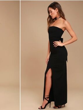 LULUS Prom Chic Wedding Holiday Sexy Elegant Vixen Sophisticated Cocktail Maxi